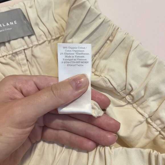 Everlane The Easy Short in Canvas Organic Cotton 5" Inseam Women's Size 12 - Picture 9 of 11